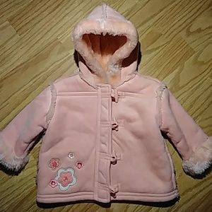 Koala Baby (3-6M) Winter Coat W/ Fur Lining